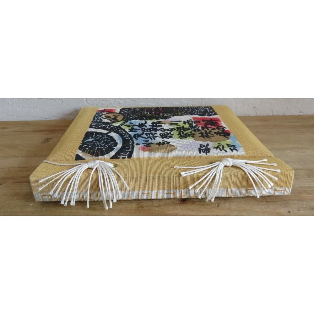 Shiko Munakata Purple Sleeves Hardcover Art Unlined Sketchbook Journal‎ Japan